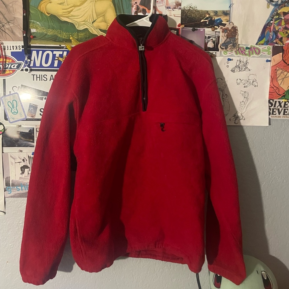 Prospirit Quarter Zip Red - Size Medium Men’s, Great Condition